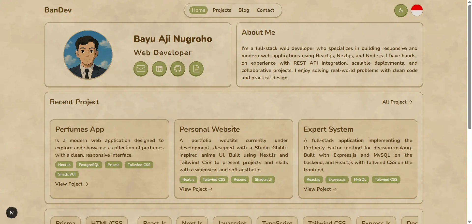 Personal Website Images